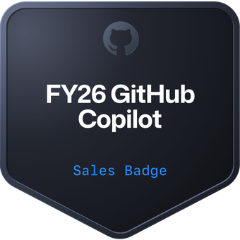 FY26 GitHub Copilot Partner Sales Credential