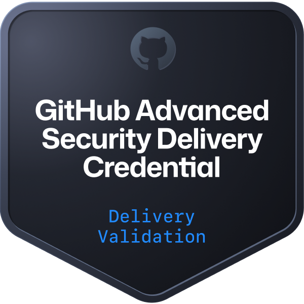 GitHub Advanced Security Partner Delivery Credential