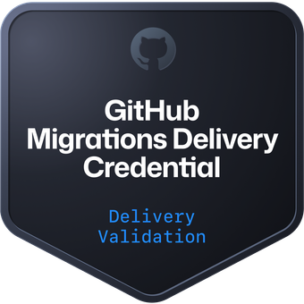GitHub Migrations Partner Delivery Credential