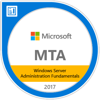 MTA Windows Server Administration Fundamentals